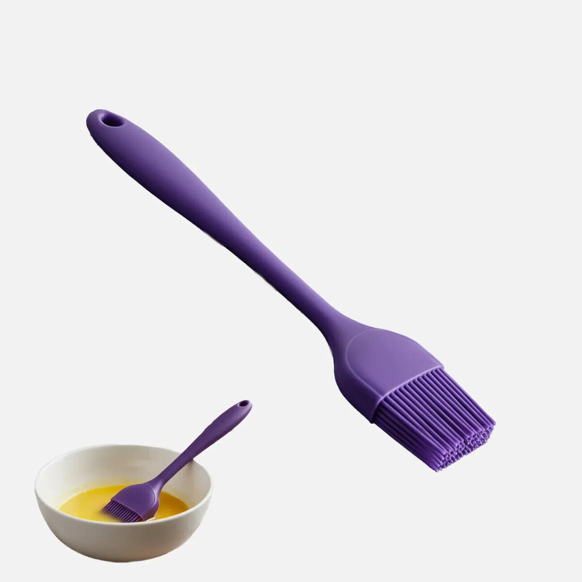 Zing Purple Silicone Pastry Brush