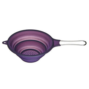 Purple Silicone Collapsible Strainer | Zing