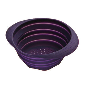 Zing Purple Collapsible Colander
