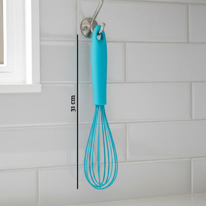 Zing Blue Silicone Whisk