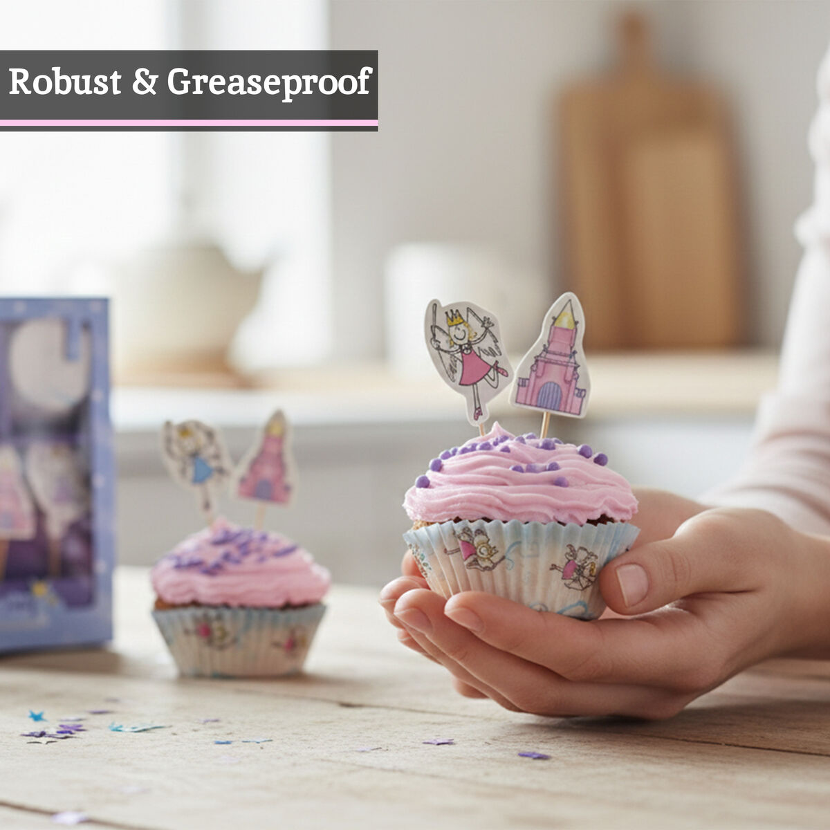 Diva Fairy Cupcake Cases and Toppers Set