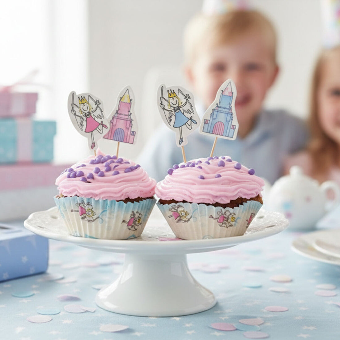 Diva Fairy Cupcake Cases and Toppers Set