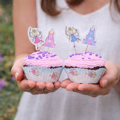 Diva Fairy Cupcake Cases and Toppers Set
