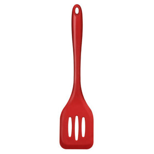 Red Silicone Slotted Turner | Zing