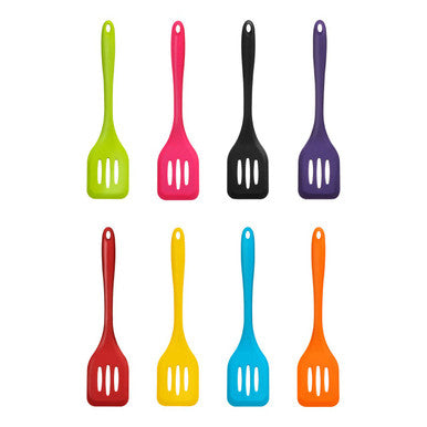 Zing Hot Pink Silicone Slotted Turner