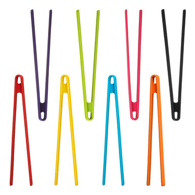 Zing Purple Silicone Tongs