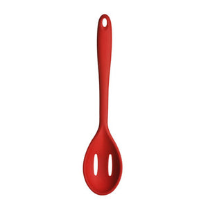 Red Silicone Slotted Spoon | Zing