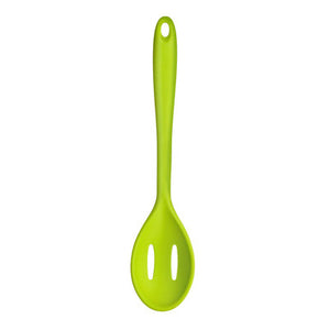 Lime Green Silicone Slotted Spoon | Zing