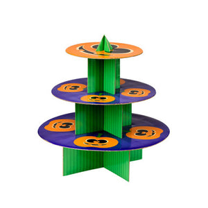 Pumpkin 3 Tier Cake Stand | Halloween