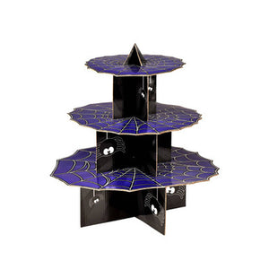 Halloween Incy Wincy 3 Tier Spider Cake Stand