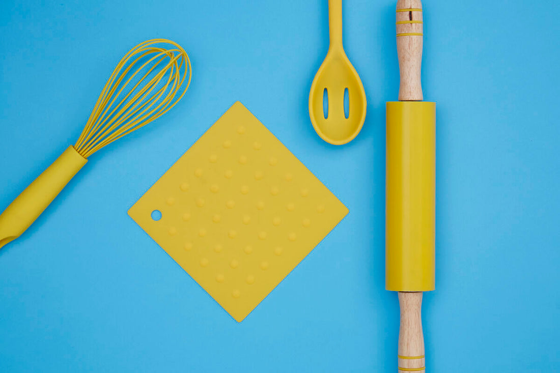 Zing Yellow Silicone Trivet