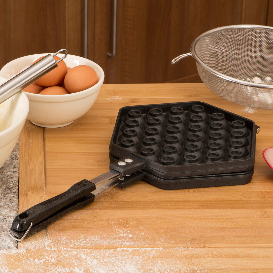 From Scratch Hexagonal Eggette Waffle Maker