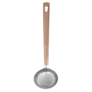 Stainless Steel Ladle with Copper Finish Handle | Freya