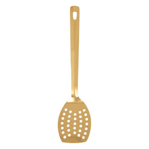 Freya Gold Finish Slotted Turner