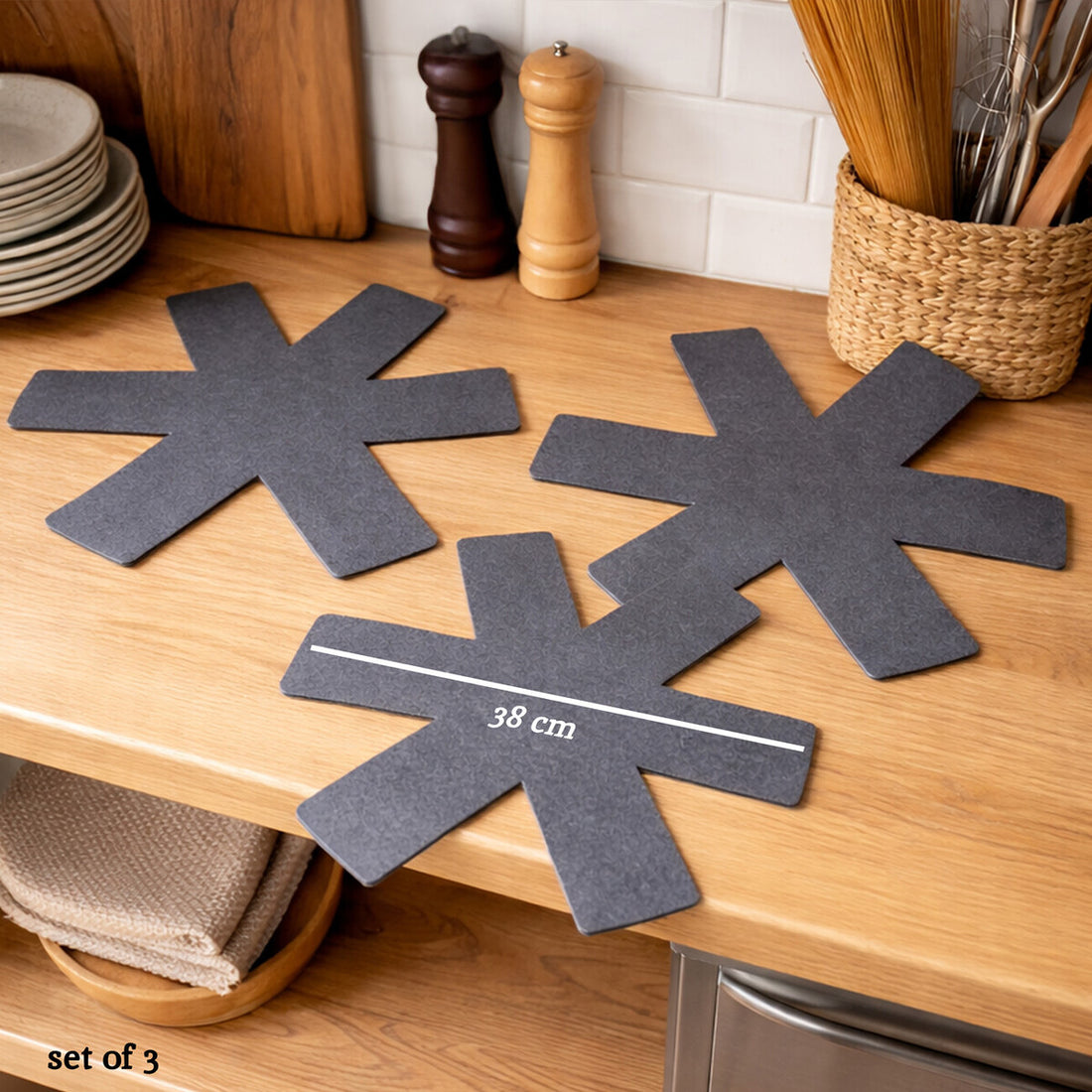 Barca Set Of Three Pan Protectors