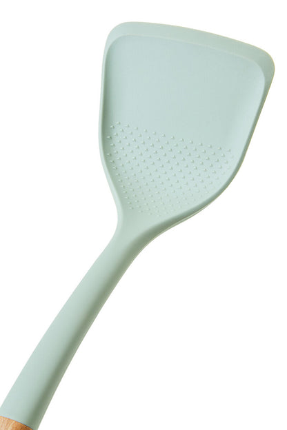 Nova Sage Green Silicone Head 3 Piece Kitchen Tool Set