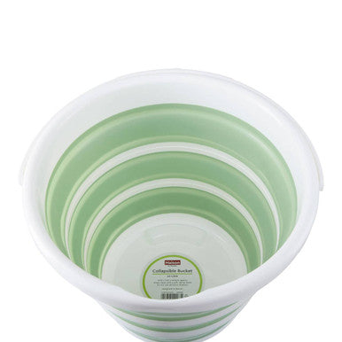 Averill Green White Collapsible Bucket