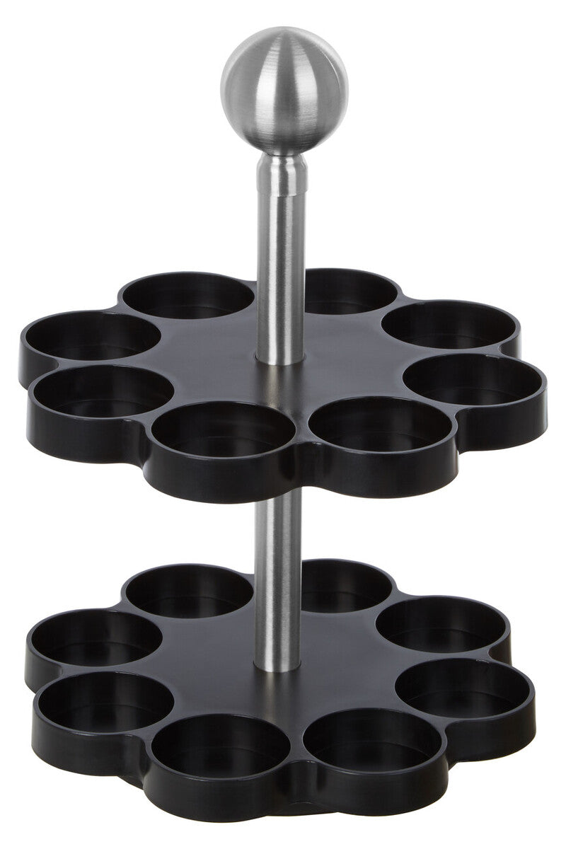 Puro Revolving Spice Rack with 16 Spices and Herbs