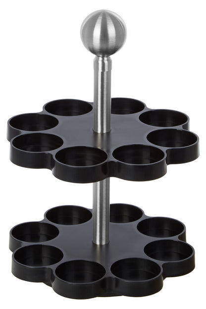 Puro Revolving Spice Rack with 16 Spices and Herbs