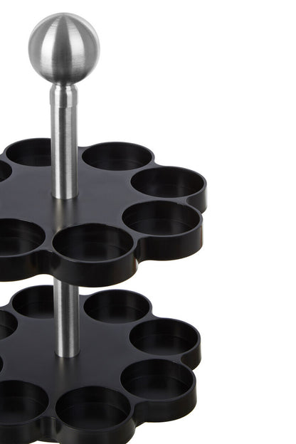 Puro Revolving Spice Rack with 16 Spices and Herbs