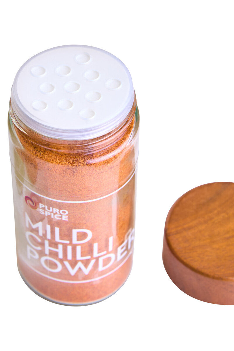 Puro Acacia Wood Revolving Spice Rack with 16 Jars - Image 15