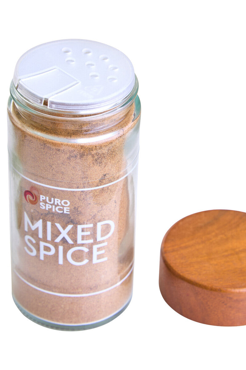 Puro Acacia Wood Revolving Spice Rack with 16 Jars - Image 16