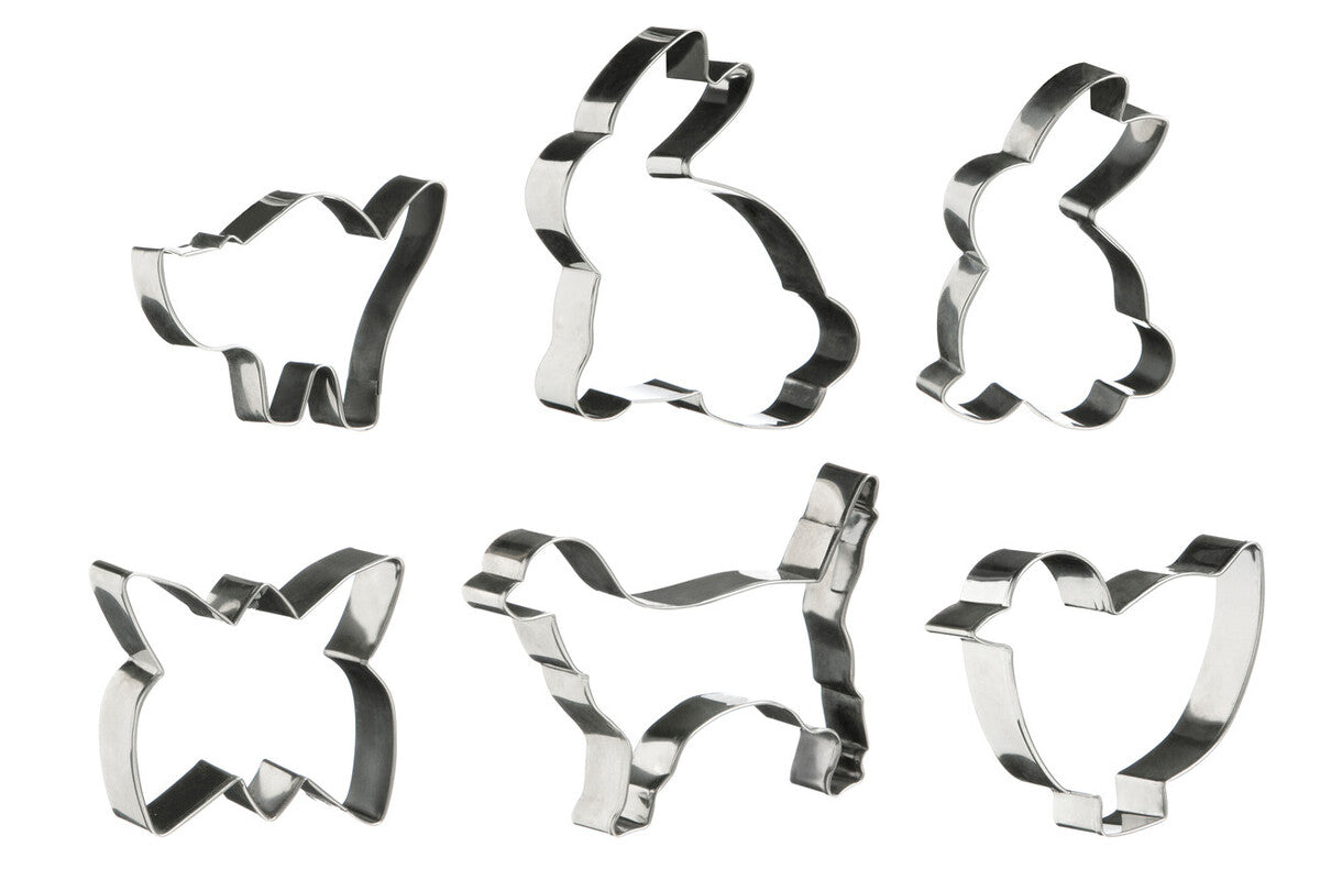 Shop 6Pc Animal Shapes Cutter Set from Orsina