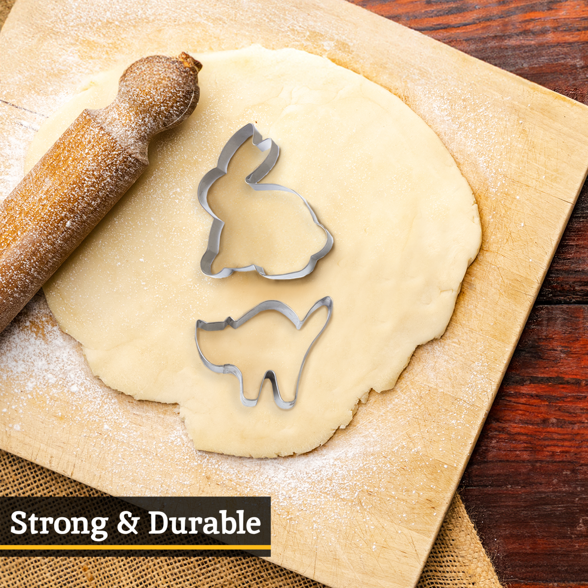 Sucre Set of 6 Animal Shape Cookie Cutters