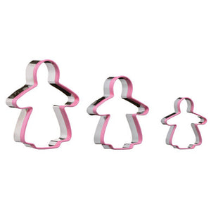 Gingerbread Lady 3Pc Cutter Set