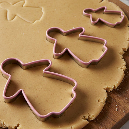 Sucre Gingerbread Lady 3 Piece Cutter Set