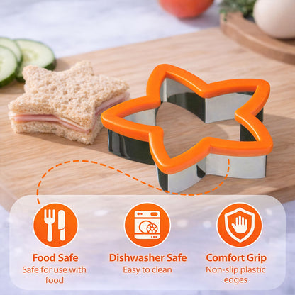 Sucre Orange Star Stainless Steel Cookie Cutter