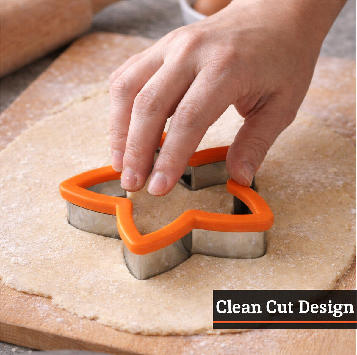 Sucre Orange Star Stainless Steel Cookie Cutter