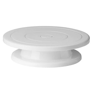 White Cake Decorating Turntable Stand | Romm