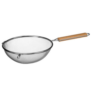 Large Sieve With Wooden Handle | Zenigo