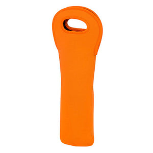 Orange Wine Bottle Holder | Neoprene