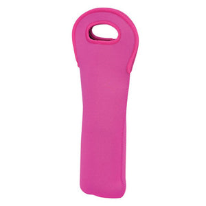 Hot Pink Wine Bottle Holder | Neoprene