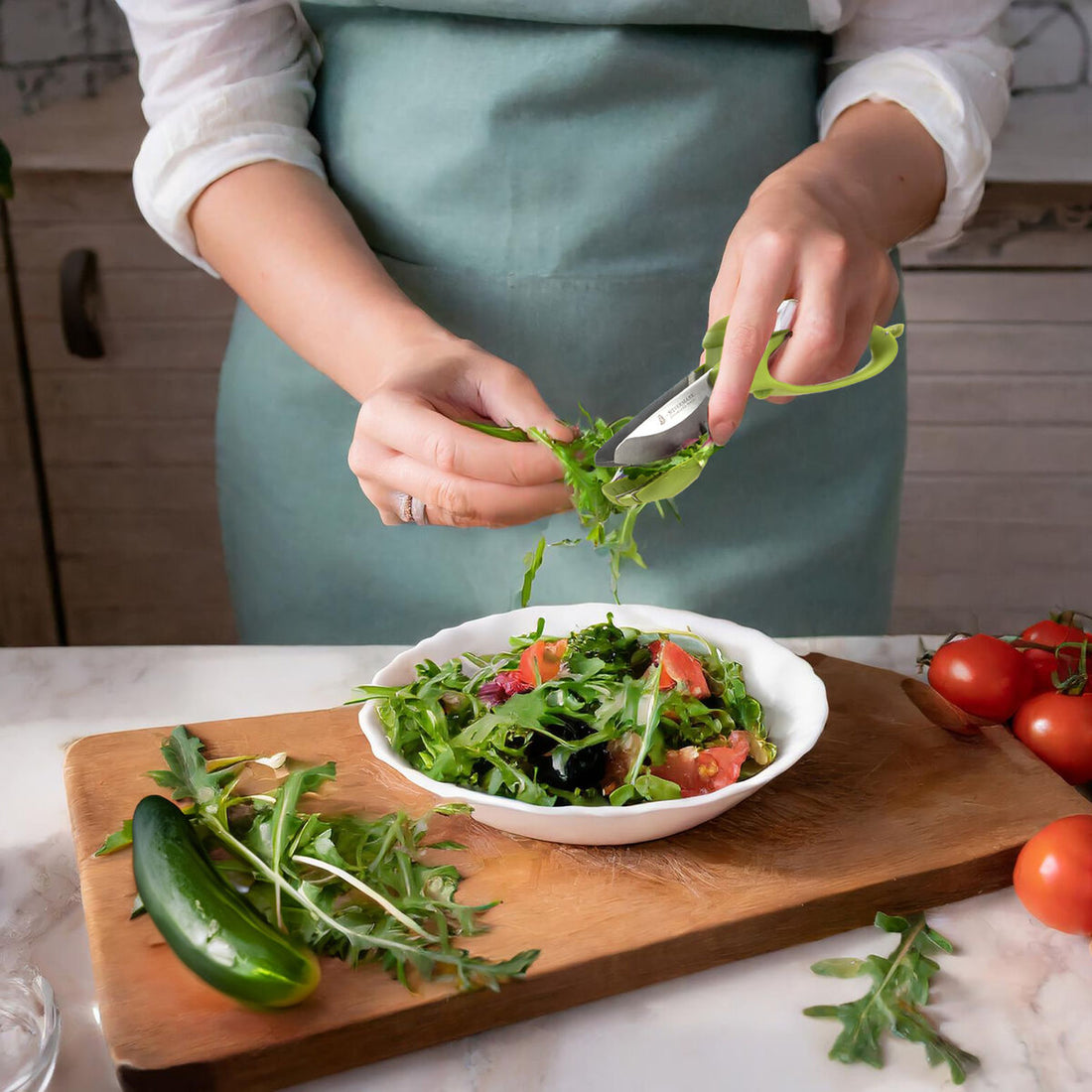 Tyri Lime Green Vegetable Cutter