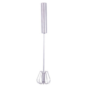 Zamin Press And Spin Stainless Steel 35Cm Whisk