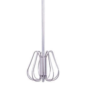 Zamin Press And Spin Stainless Steel 35Cm Whisk