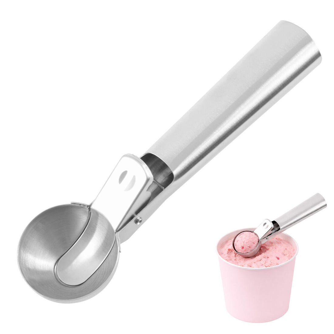 Barron Stainless Steel Ice Cream Scoop