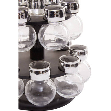 Luciano 2 Tier 14 Bottle Rev Spice Rack