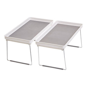 Romm Set Of Two Foldable Cabinet Racks