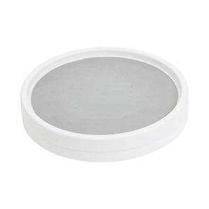 Romm Set Of 2 White And Grey Revolving Racks