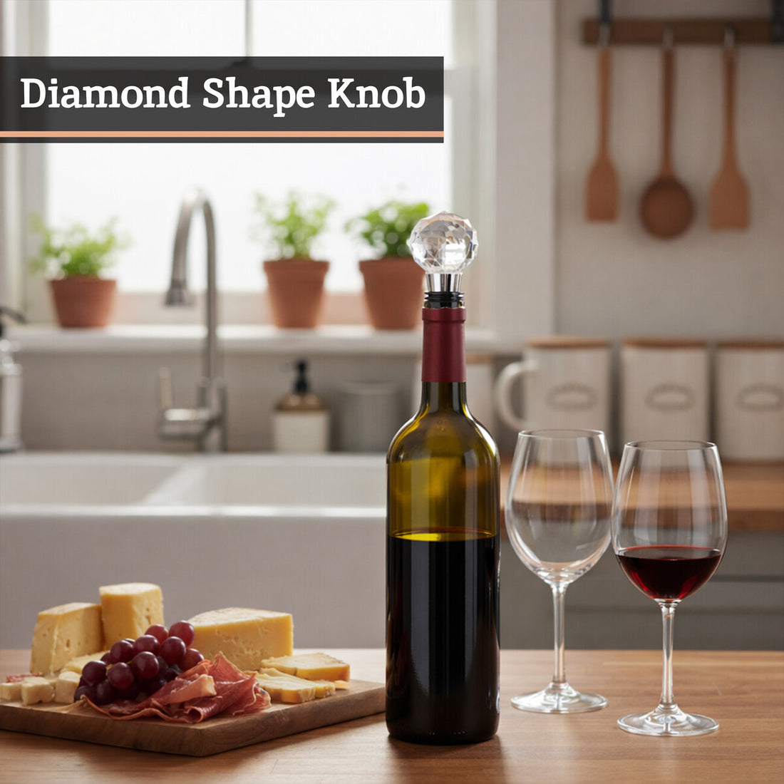 Patrin Diamond Bottle Stopper