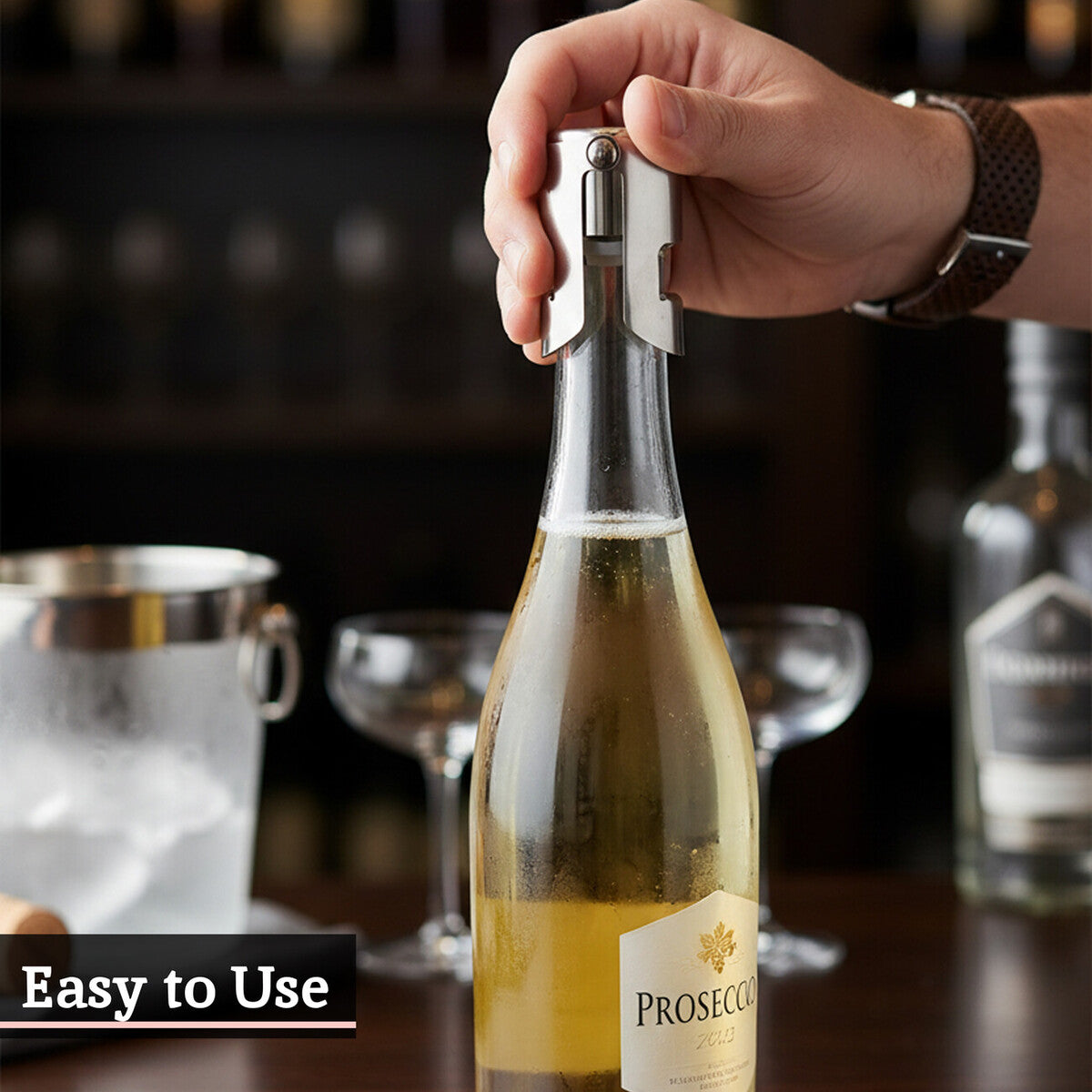 Patrin Prosecco And Champagne Stopper - Image 5