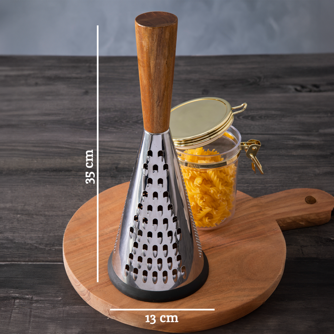 Modern Retro Round Grater