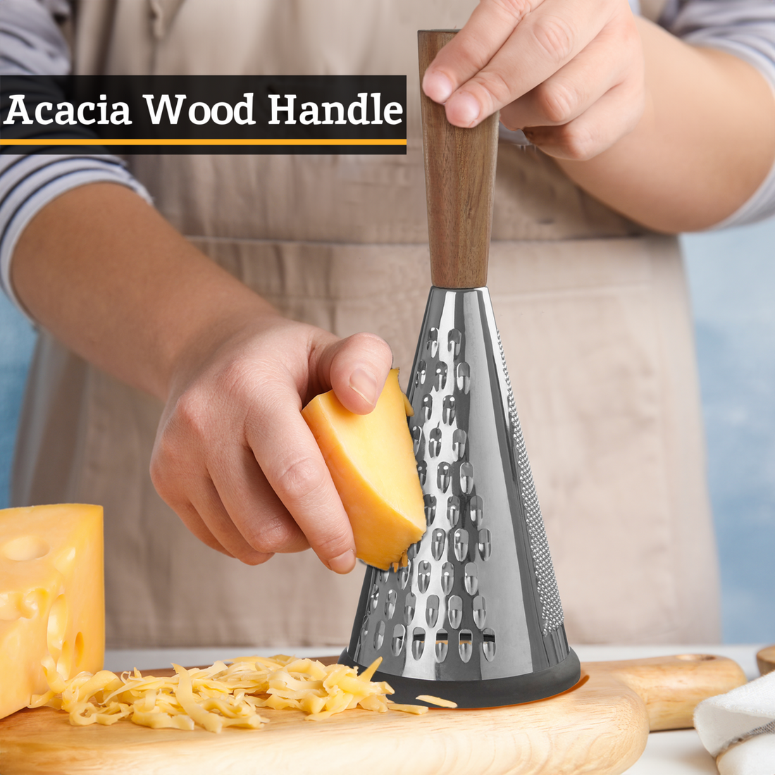 Modern Retro Round Grater