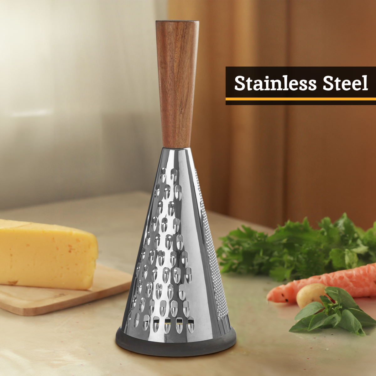 Modern Retro Round Grater
