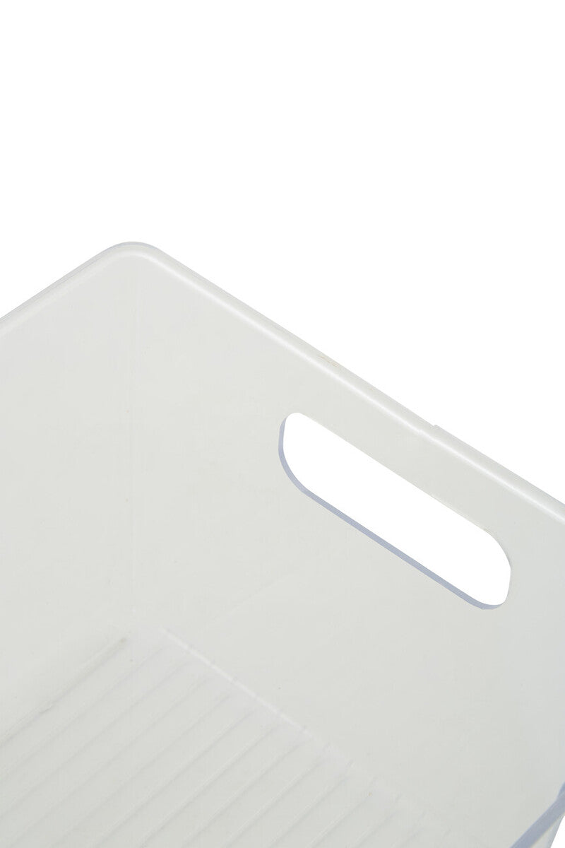 Romm Clear Plastic Square Fridge Organiser