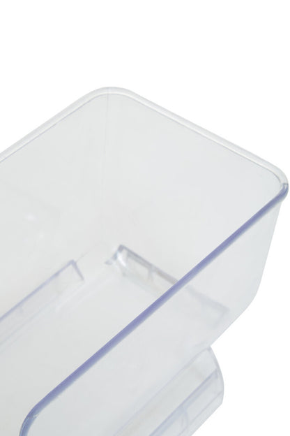 Romm Small Clear Plastic Round Fridge Organiser